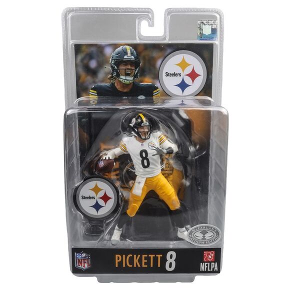 Kenny Pickett (Pittsburgh Steelers) NFL 7" Posed Figure McFarlane CHASE - Picture 4 of 4